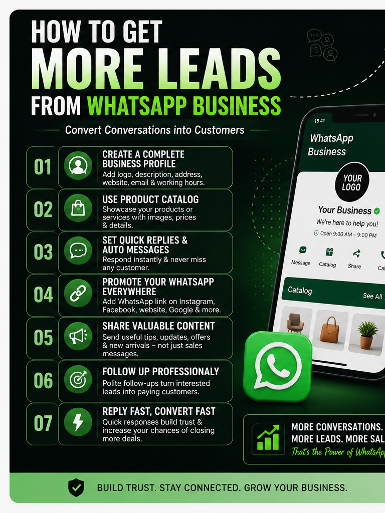 How to Get More Leads from WhatsApp Business