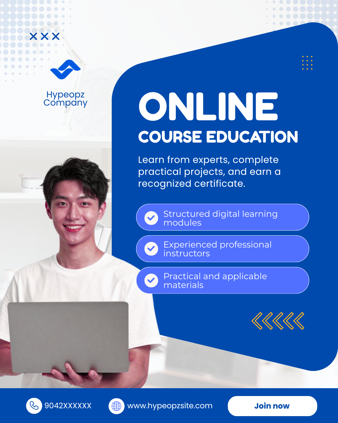 Education Page Revamp