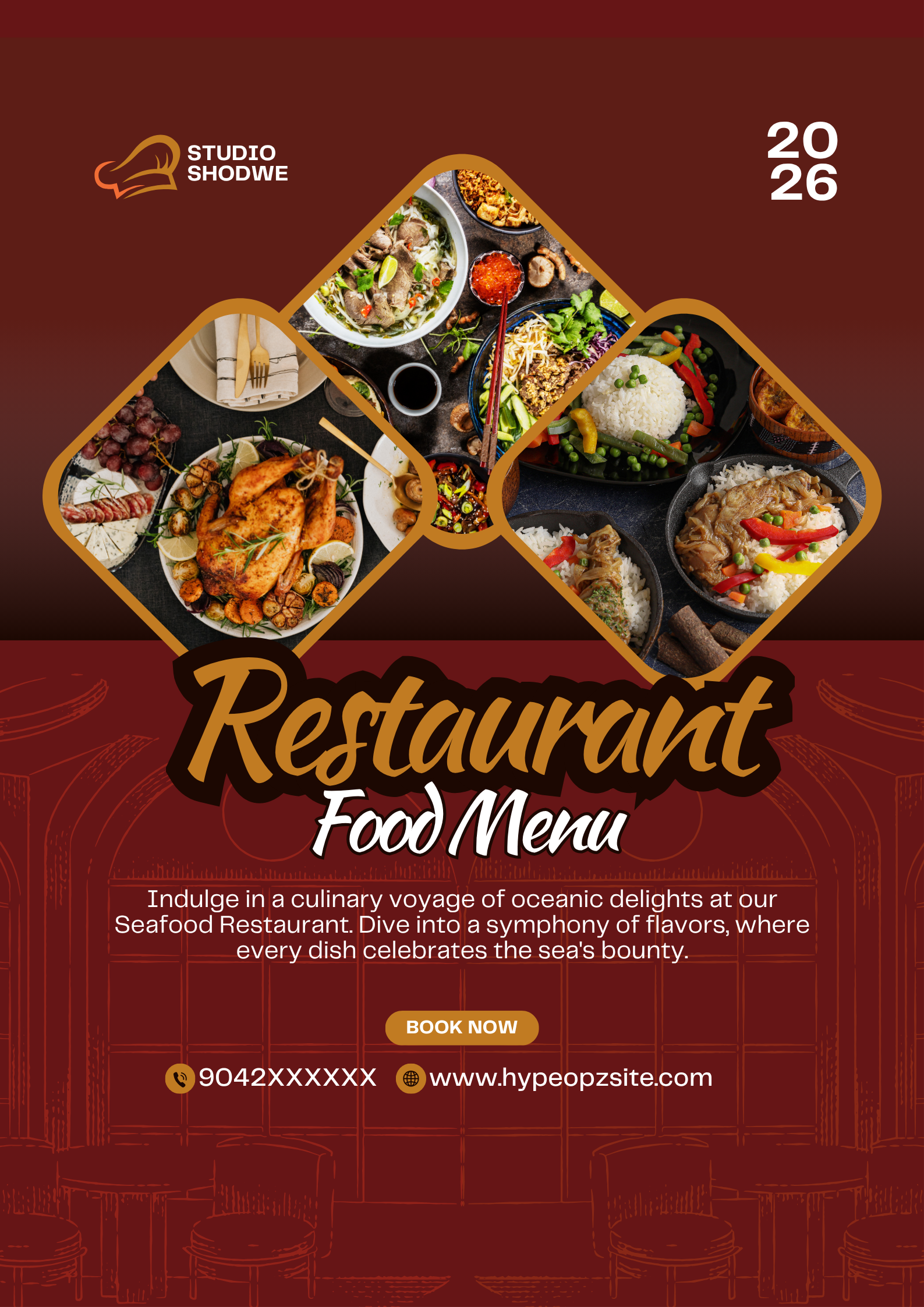 Restaurant Menu Page Redesign