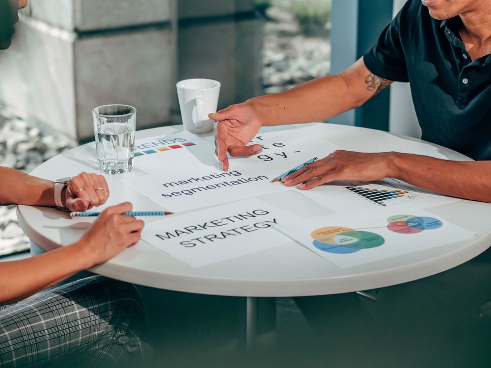 Marketing strategy planning session